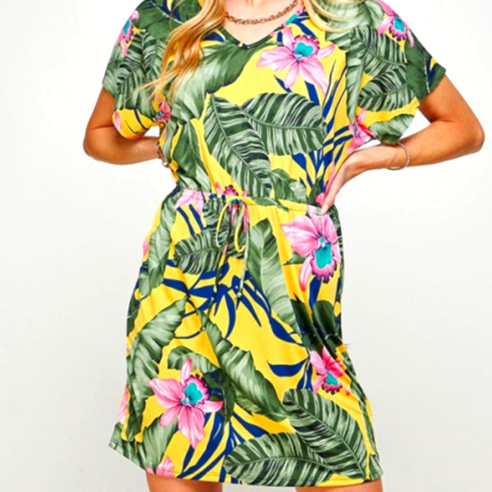 Tropical paradise dress